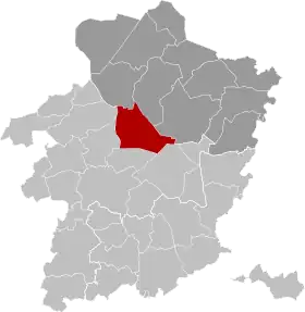 Localisation de Houthalen-Helchteren