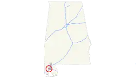 Image illustrative de l’article Interstate 165 (Alabama)
