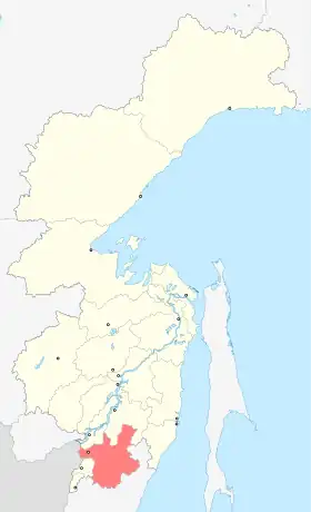 Localisation de Raïon de Lazo