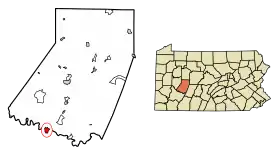 Localisation de Blairsville