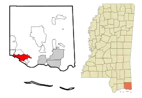 Localisation de Ocean Springs