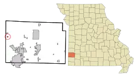 Localisation de Waco