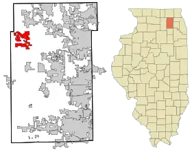 Localisation de Burlington