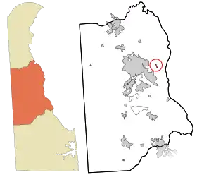 Localisation de Little Creek