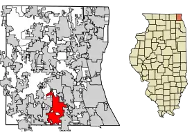 Localisation de Long Grove