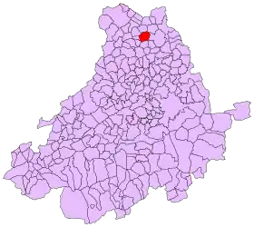 Localisation de Langa