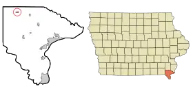 Localisation de Houghton