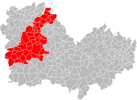 Localisation de Guingamp-Paimpol Agglomération