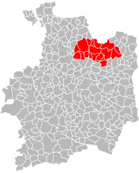 Localisation de Couesnon Marches de Bretagne