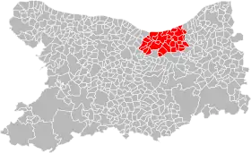Localisation de Communauté de communes Normandie-Cabourg-Pays d'Auge