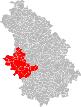 Localisation de Communauté de communes des Trois Forêts