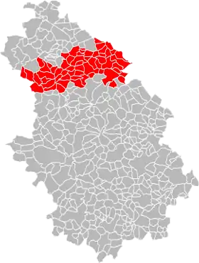 Localisation de Communauté de communes du Bassin de Joinville en Champagne