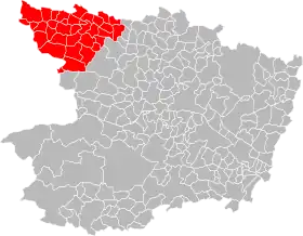 Localisation de Anjou Bleu Communauté