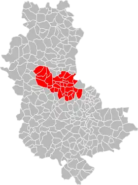 Localisation de Communauté de communes Beaujolais Pierres Dorées