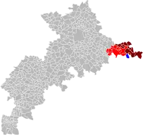 Localisation de Communauté de communes Aux sources du canal du Midi