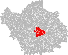 Localisation de Communauté de communes Seine Barse