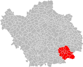 Localisation de Communauté de communes de l'Arce et de l'Ource
