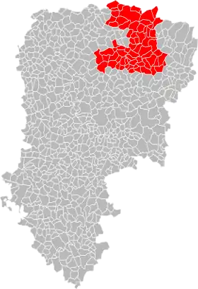 Localisation de Communauté de communesde la Thiérache du Centre