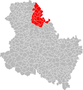 Localisation de Communauté de communes de la Vanne et du Pays d'Othe