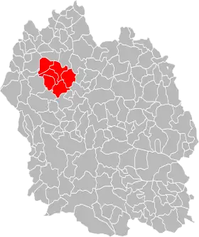 Localisation de Communauté de communes de la Terre de Peyre