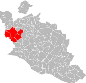 Localisation de Communauté de communes Pays d'Orange en Provence