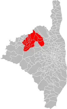 Localisation de E Cinque Pieve di Balagna