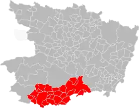 Localisation de Cholet Agglomération