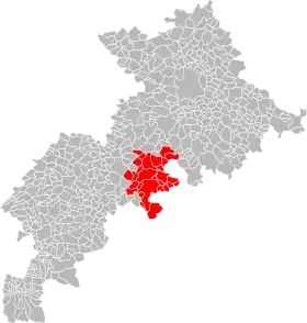 Localisation de Communauté de Communes du Volvestre