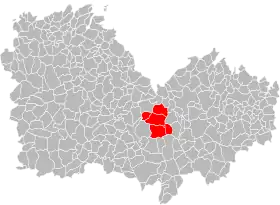 Localisation de Communauté de communes du Pays de Moncontour