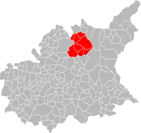 Localisation de Communauté de communes du Pays de Seyne