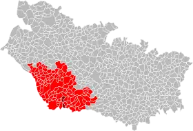 Localisation de Communauté de communes Somme Sud-Ouest