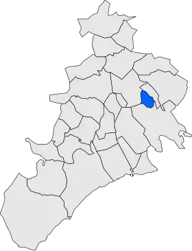 Localisation de Castellvell del Camp