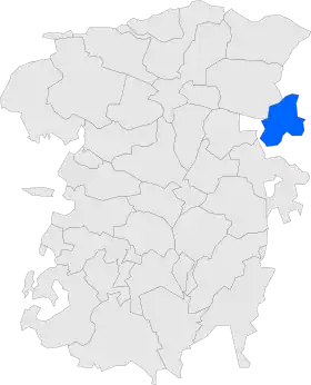 Localisation de Sant Jaume de Frontanyà