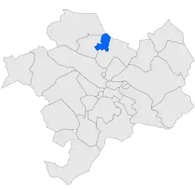 Localisation de Sant Pere de Riudebitlles