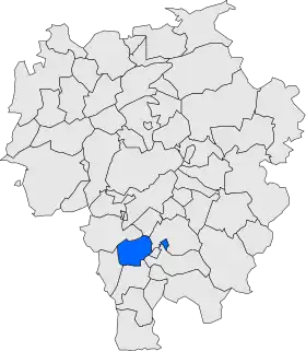 Localisation de Tona