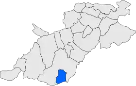 Localisation de Vilaverd