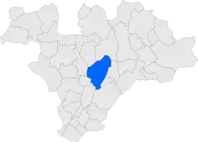 Localisation de Les Franqueses del Vallès