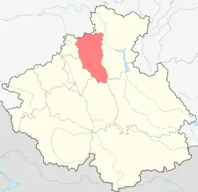 Localisation de Raïon de Tchoïa