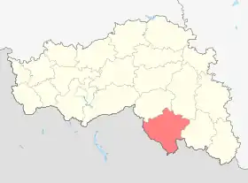 Localisation de Raïon de Valouïki