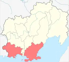 Localisation de Raïon d'Ola