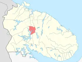 Localisation de Okroug municipal d'Olenegorsk