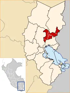 Province de San Antonio de Putina