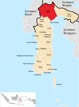 Kabupaten de Luwu du Nord