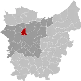 Localisation de Lovendegem