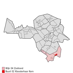 Localisation de Kloosterhaar