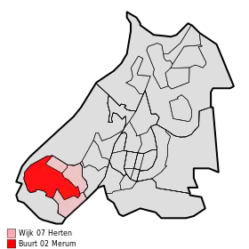 Localisation de Merum