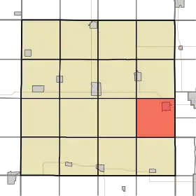 Localisation de Shell Rock Township