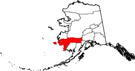 Localisation de Région de recensement de BethelBethel Census Area
