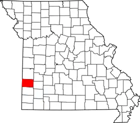 Localisation de Comté de Barton (Barton County)