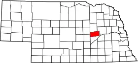 Localisation de Comté de Nance